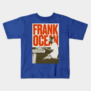 Frank Ocean Riso Style Graphic Kids T-Shirt